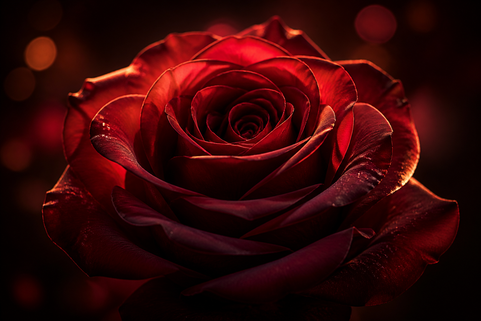 A rose in full bloom